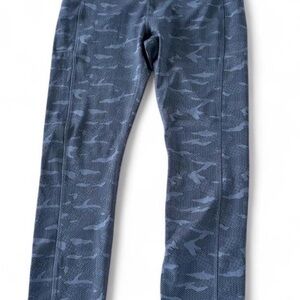 Women’s Grey /' Blue Camouflage Leggings